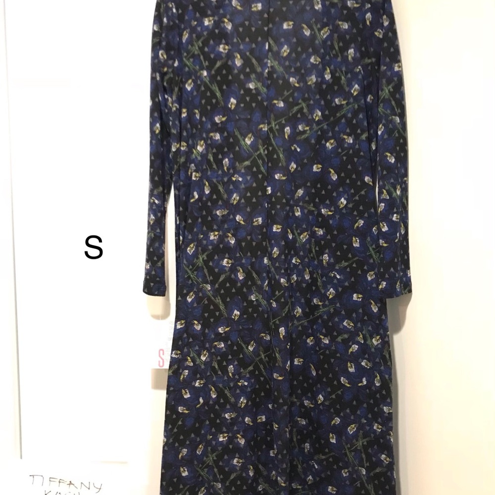 BNWT S black floral duster cardigan Lularoe sarah - Picture 4 of 4
